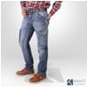 Miniature pour Pantalon de travail en jeans Dike Partner