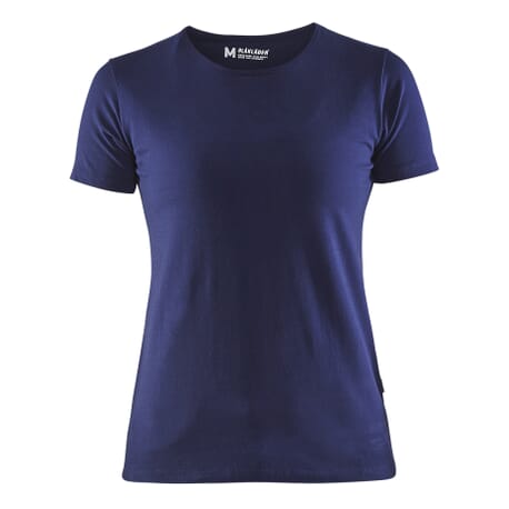 Tee-shirt de travail femme bleu marine