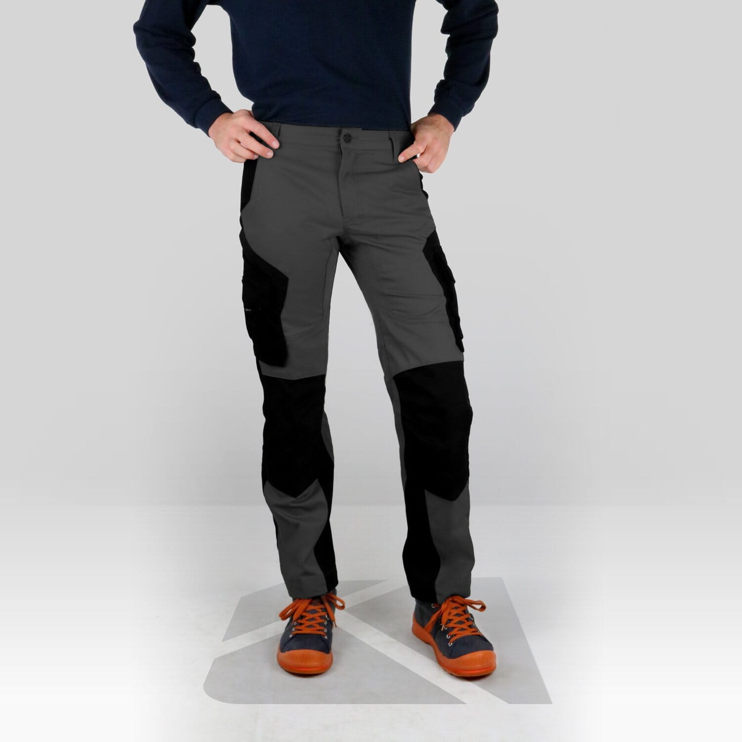 Pantalons de Sécurité avec Poches Genouillères ACE Handyman Pantalon de Travail pour Homme et Femme 